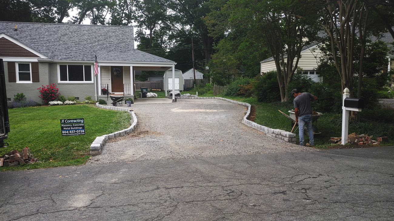 Driveway Edger Walls and Culvert Walls
